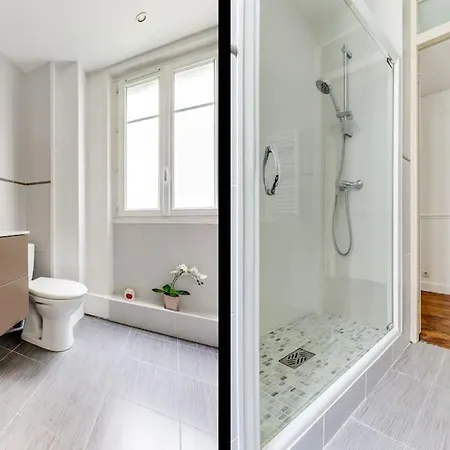 Апартаменты Cosy Quartier Branche Париж